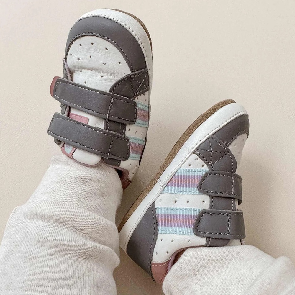 Brand New - Robeez First Kicks Leather and Suede Shoes